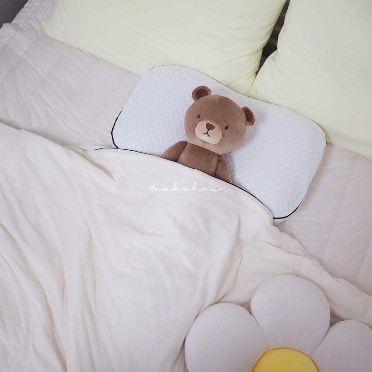 빨아쓰는베개, 양품소 에그젤베개 사용하니 불면증극복
