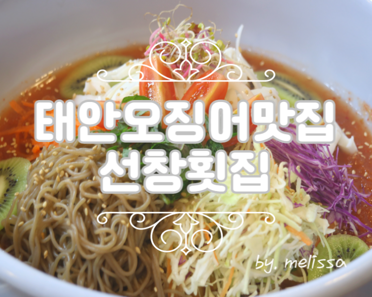 태안갑오징어맛집 찾았습니다! 선창횟집