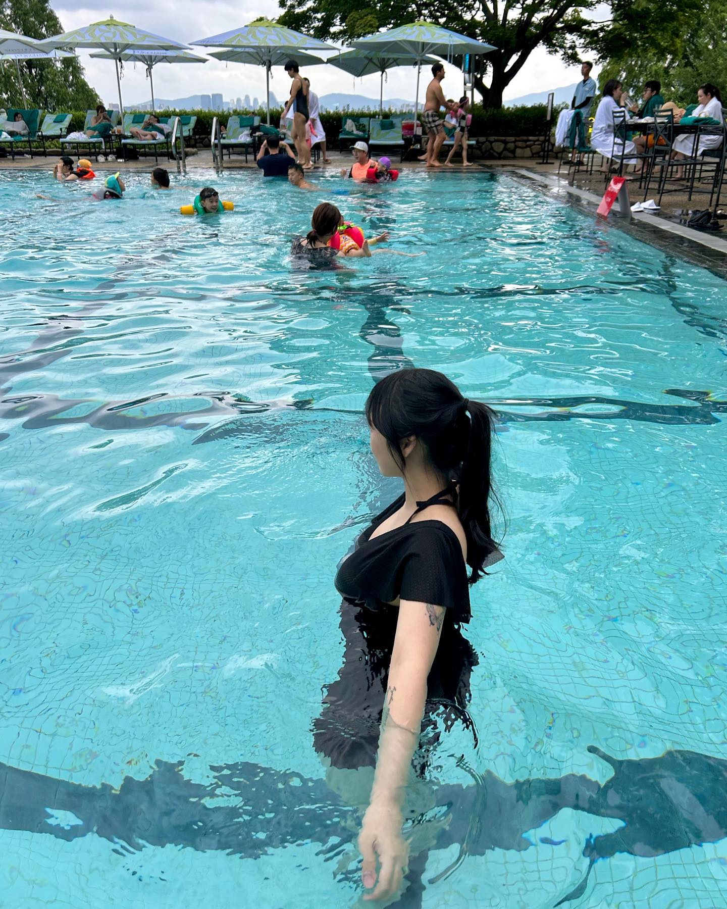 이제 배나와서 못입오👙🩱