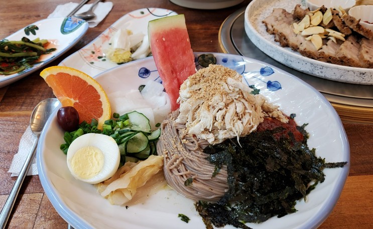 [경기 남양주 팔당 맛집] 오팔당 막국수 : 한여름 부모님 모시고 꼭 한번 갈만한곳