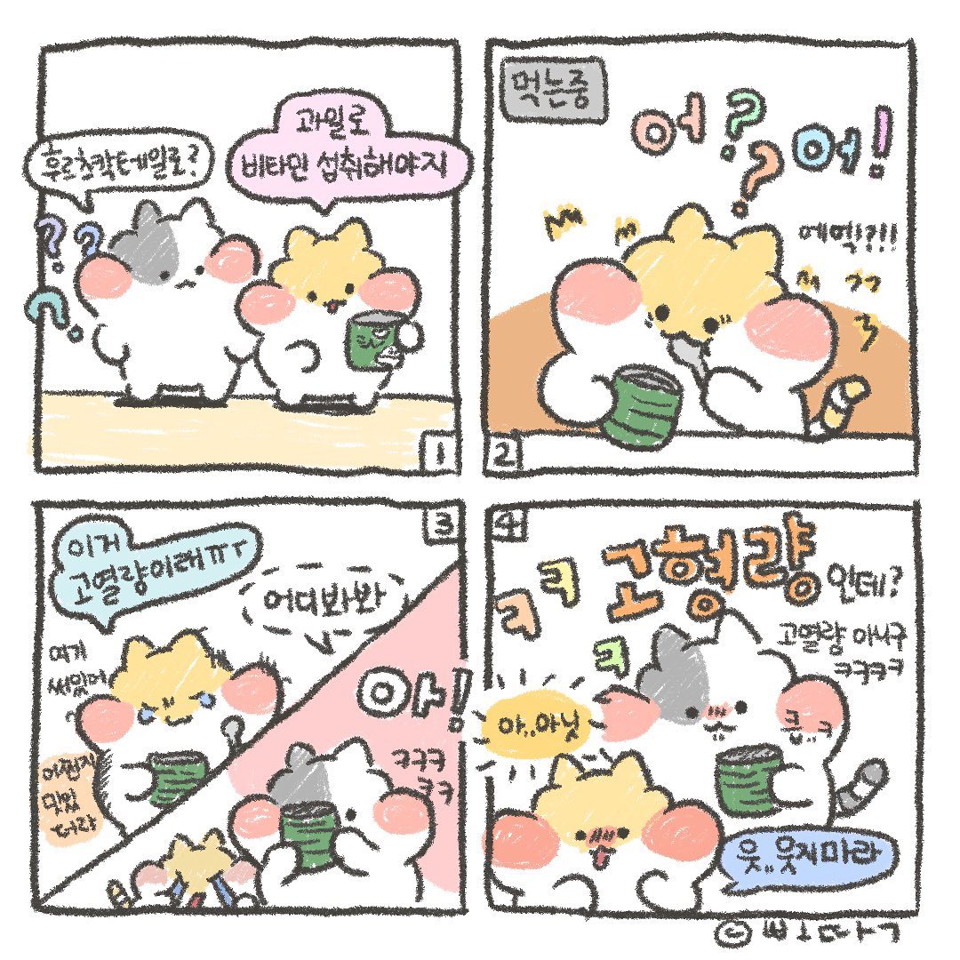 달달해서 열량 걱정하다보니
그럴수 있다고 생각해요....🥥🥭🍍⭐️