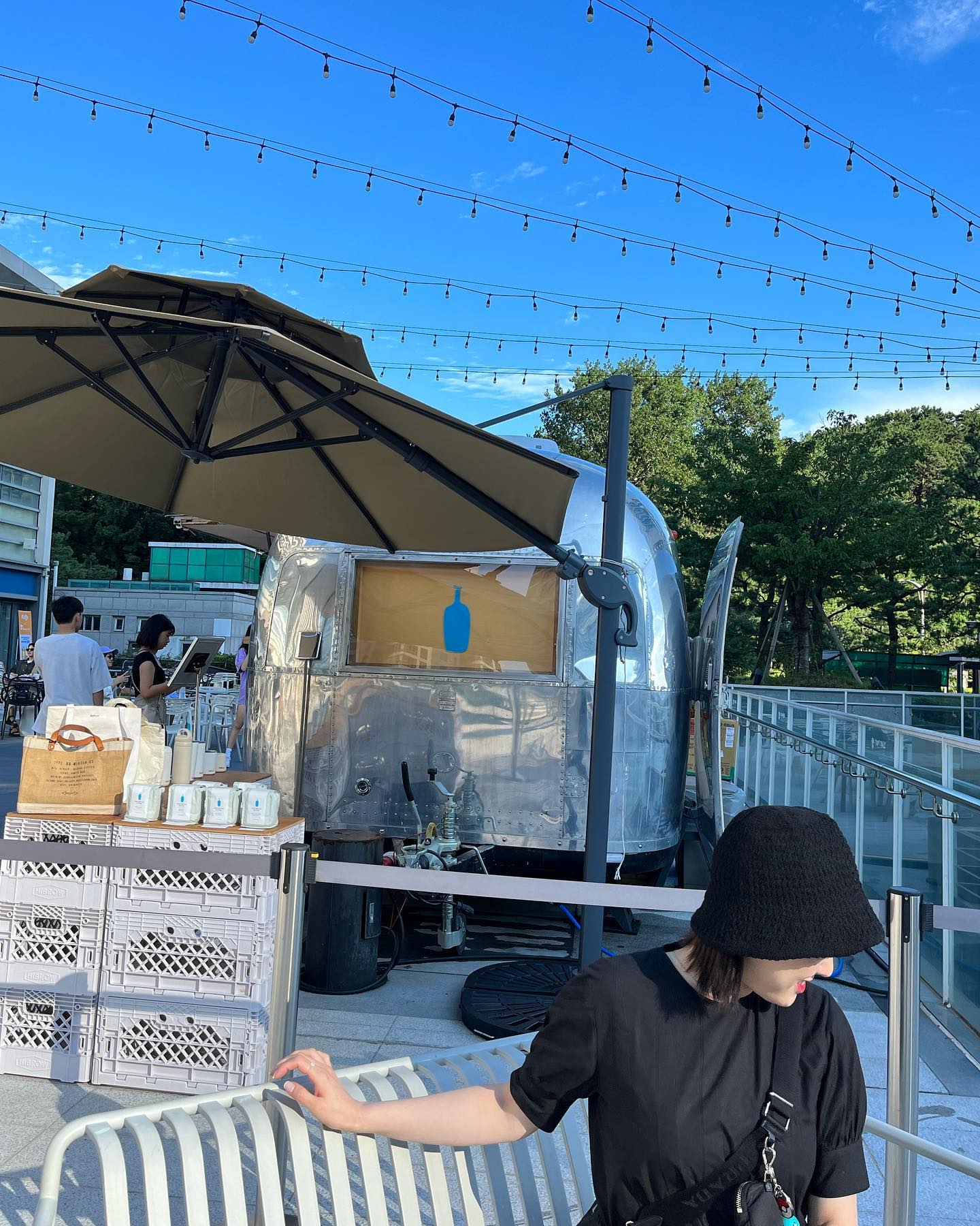 맛있는 파란 물병 🩵💙