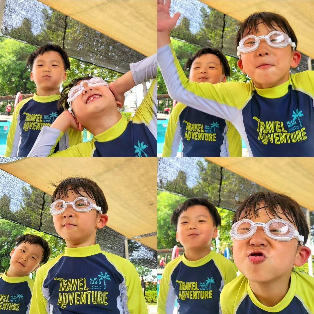 물놀이터 갈때마다 5시간은 기본...
진짜 죽음의 놀이터네여...🥲
그래도 시간은 잘 갑니더...⏳️⌛️

#물놀이터 #엄마사람은힘들다 #아들스타그램 #육아맘 #육아스타그램 #좋반 #좋테 #맞팔 #선팔하면맞팔 #f4f #l4l