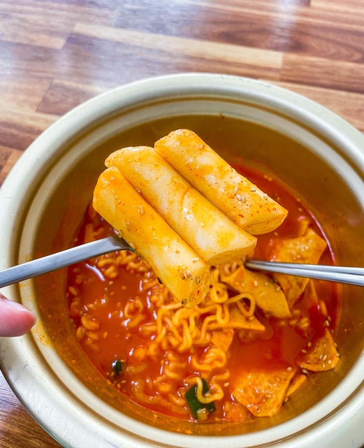 미아 삼양사거리 분식집 송송분식에서 라볶이 먹고온 날