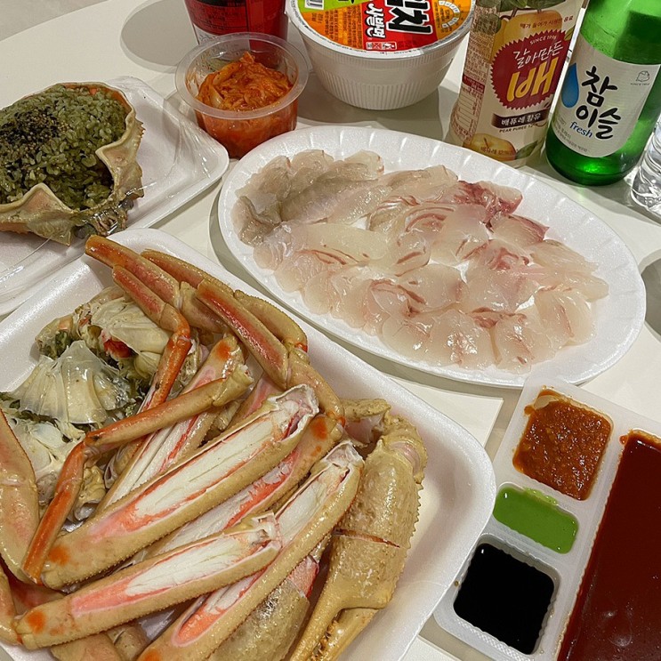 강릉 중앙시장 맛집 별주부횟집 포장 후기 인생 광어회 등극