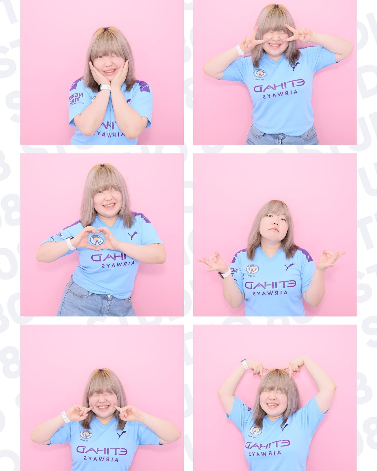 출근 룩으로 맨시티🩵
홀란 멀티골 소식에 신나서 👕