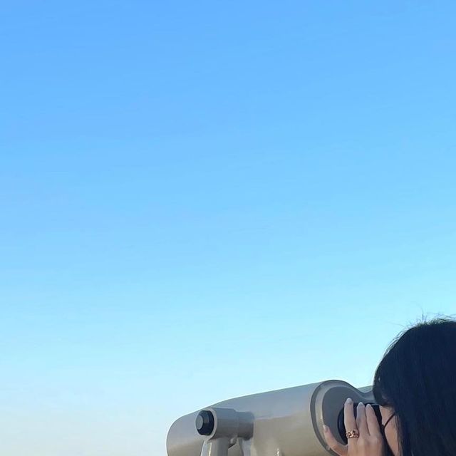 유희𝘺𝘶𝘩𝘦𝘦 - 맛집&카페 투어👀 on Instagram: "북녘땅이 보인다👁️👁️ #강화화개산모노레일"
