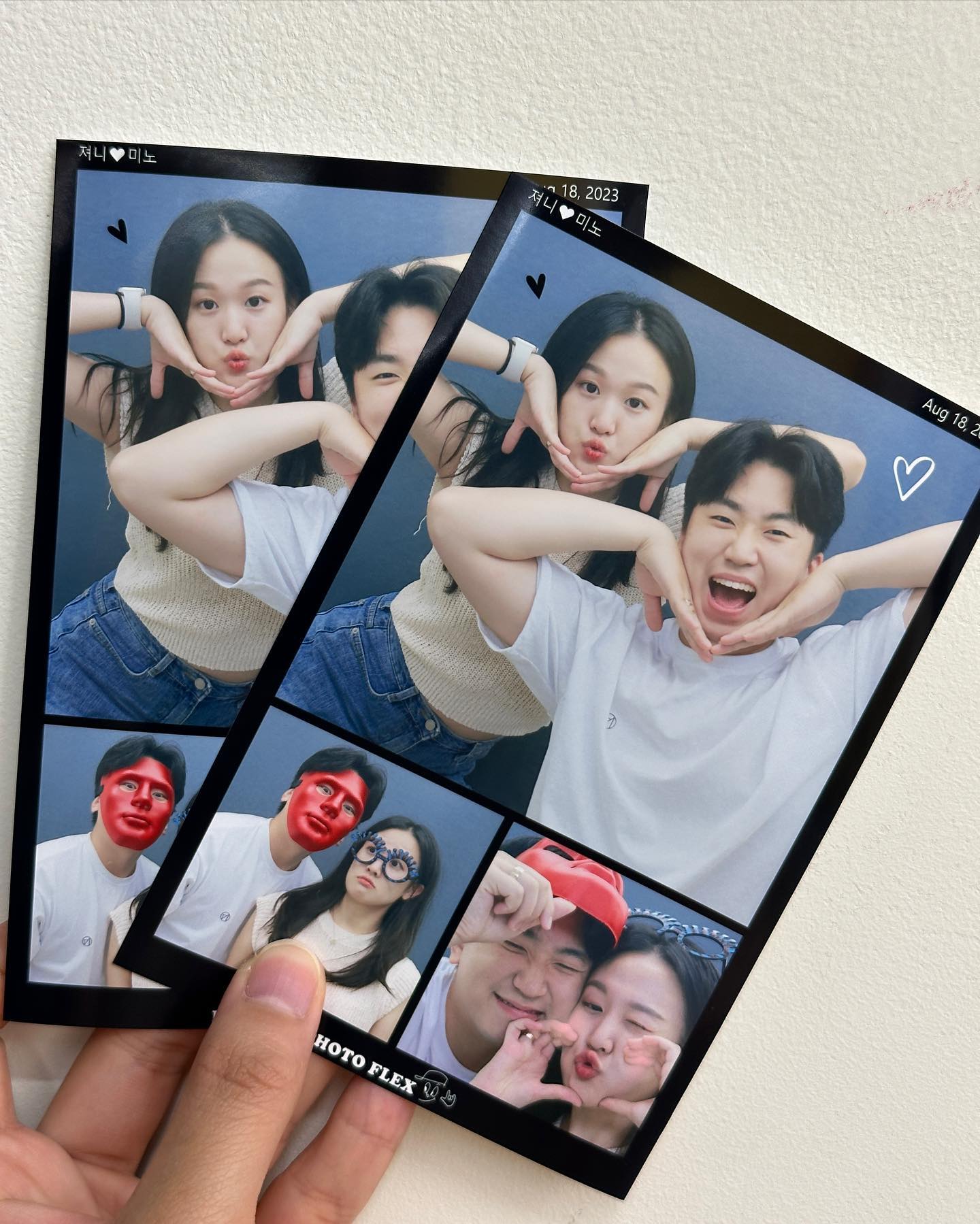 그짝두 홍박사님을 아세여?💁🏻‍♀️ #홍홍홍

올만에 맘에들었던 사진🤍 2023.08.18🖤
#수원 #서울 #행궁동 #데이트 #인생네컷포즈