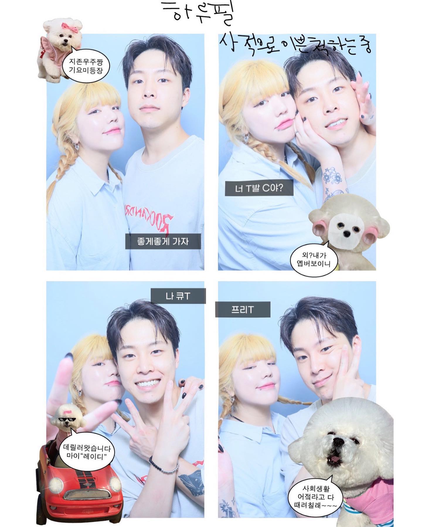 넘 귀여우니까 피드 박제 !