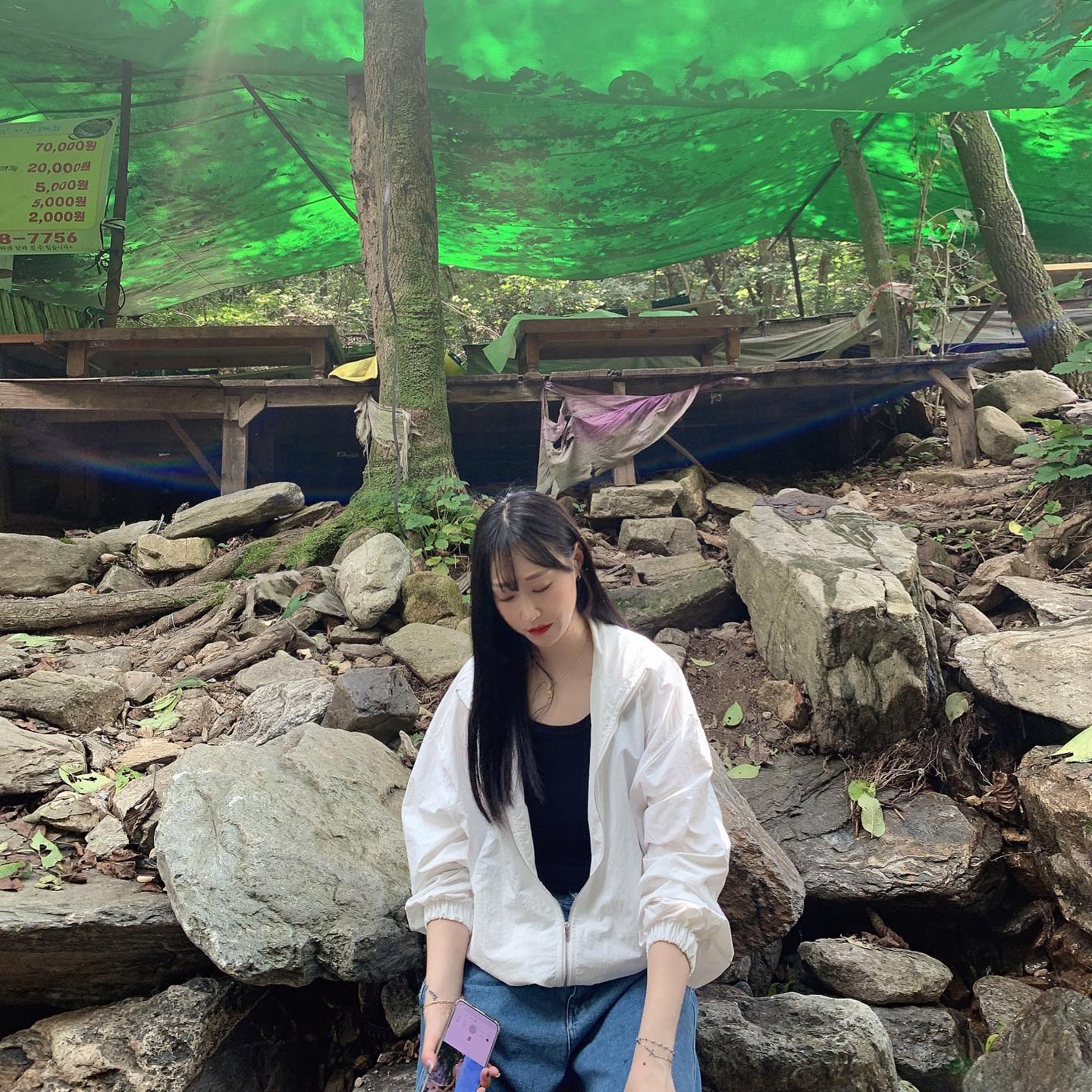 계곡 발만 담궈도 좋아 시원해☀️