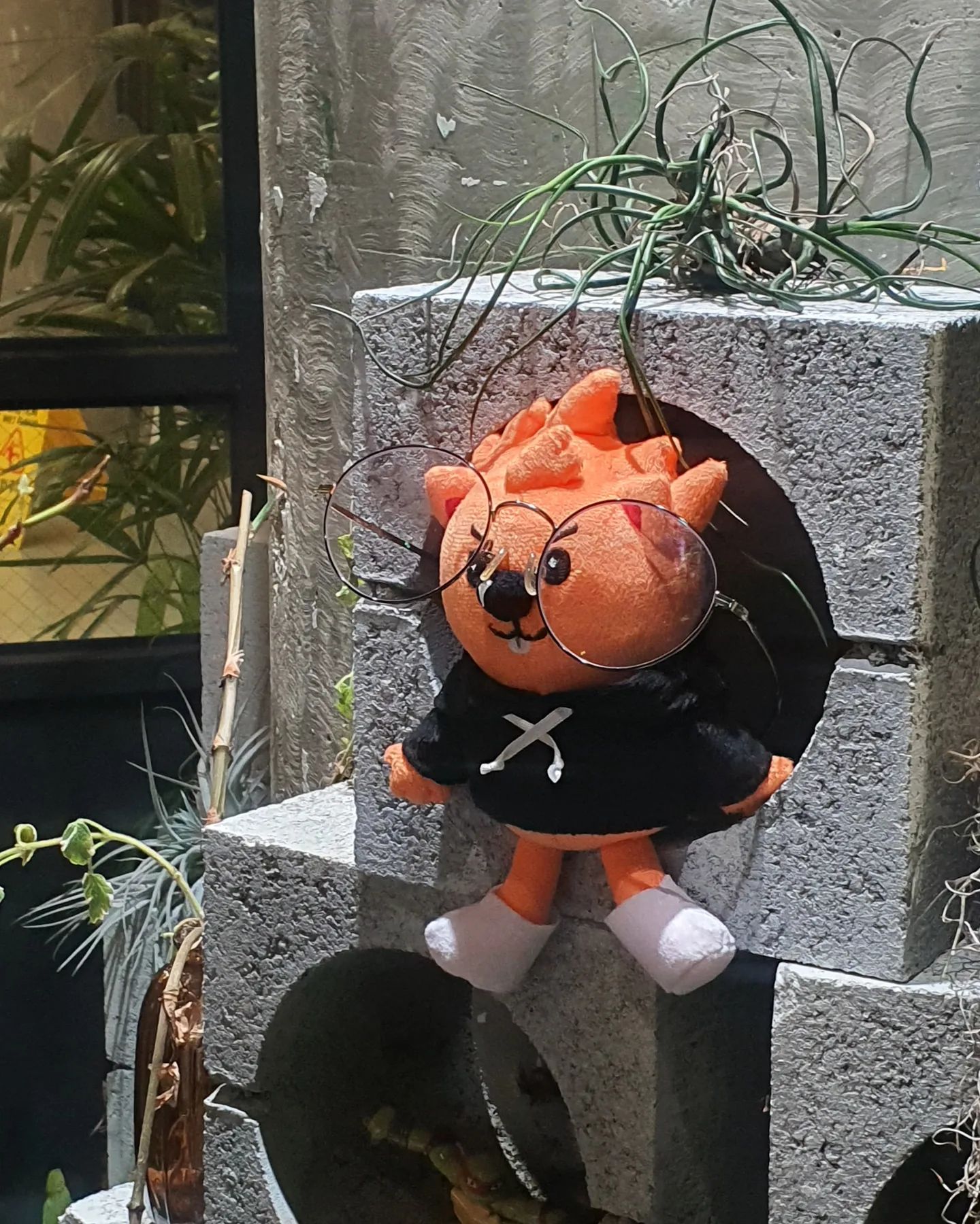 얹어