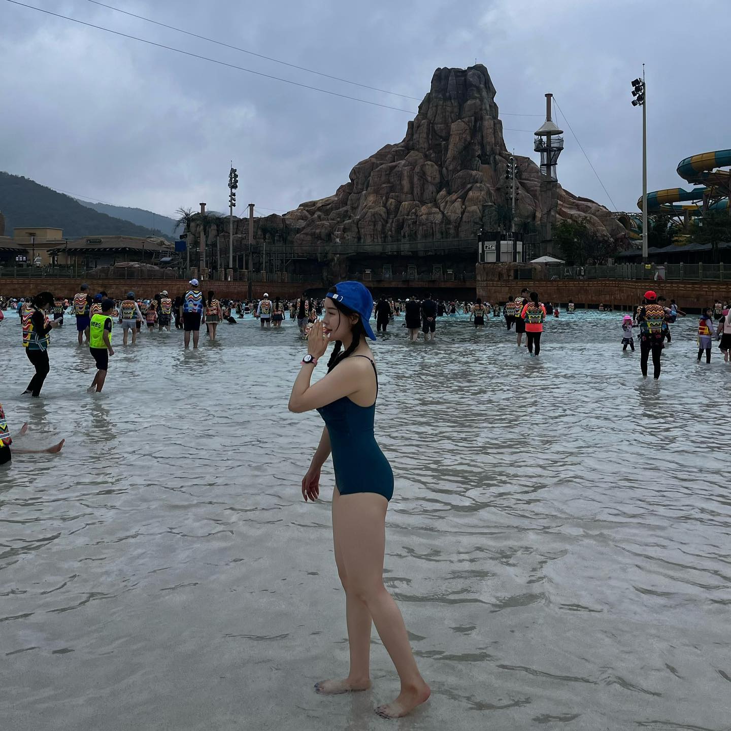 첫 워터파크💙