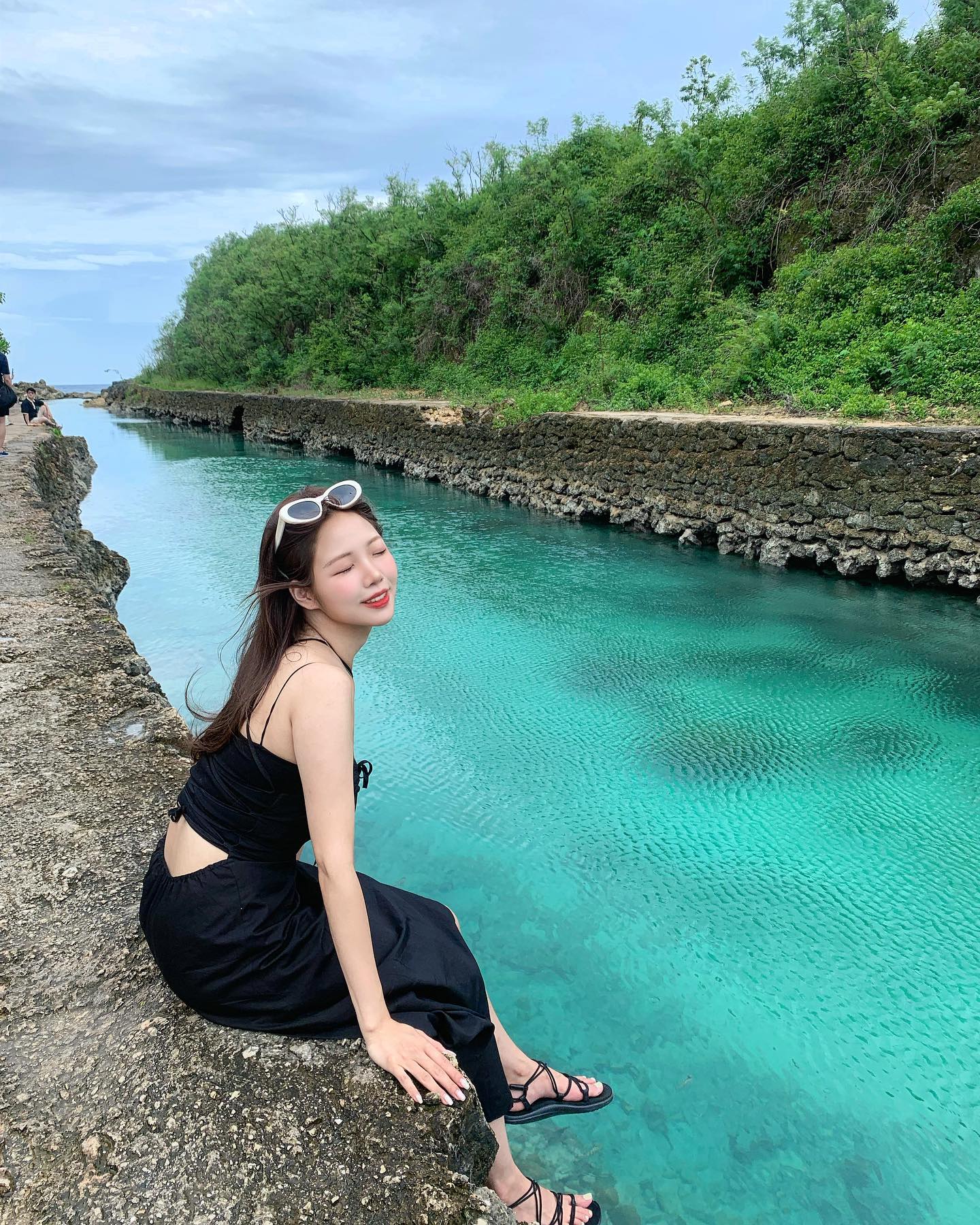 얌전한 척
뒤에 숨겨진 깨발랄✌🏻

#괌 #괌여행 #guam #emeraldvalley