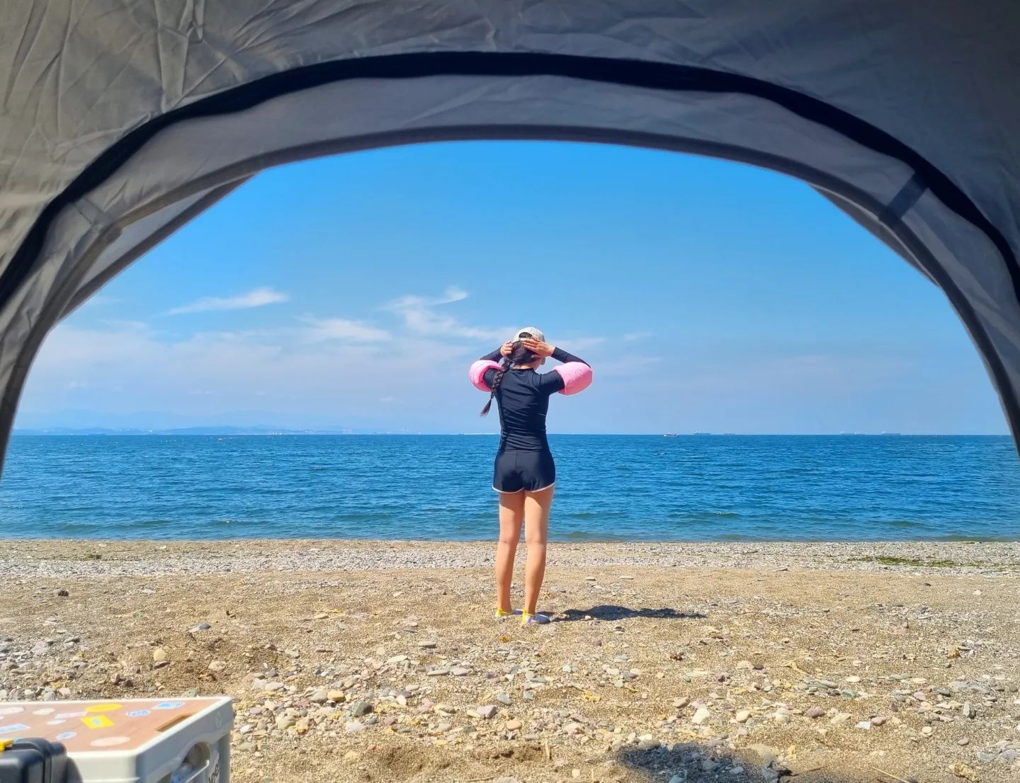 하루종일 바다에서 둥실둥실 ⛱️
.
.
.
#2박3일여행 #암튜브장착 #포항여행 #바다캠핑 #캠핑 #차박 #차박캠핑 #포항핫플 #해수욕장 #바다스타그램 #바다여행 #바다수영 #바다 #여름휴가 #여름휴가중 #좋반환영 #여행스타그램 #흥환해수욕장 #흥환간이해수욕장 #인친환영 #여름휴가추천 #텐트 #수영스타그램