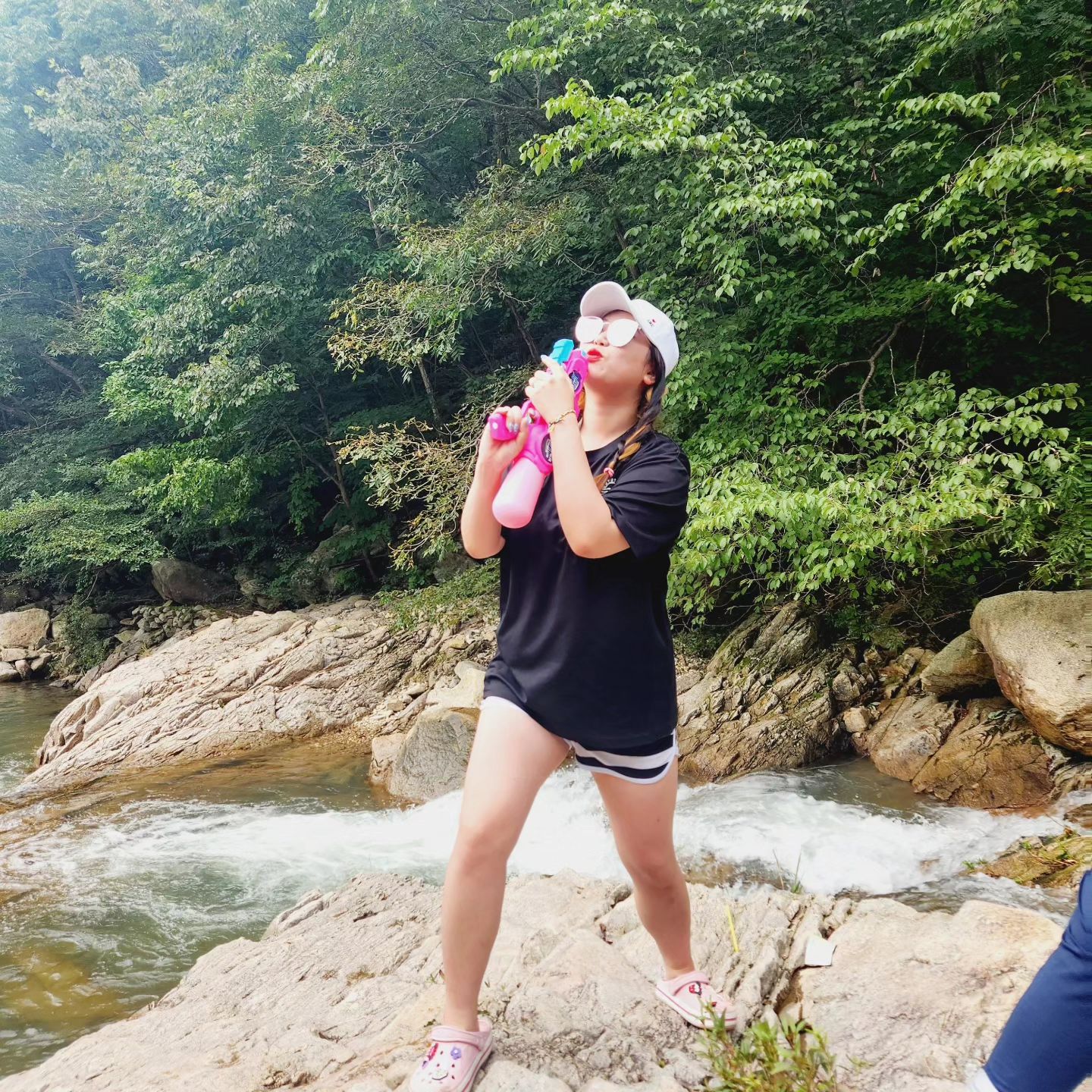 올해 첫 물총놀이 💙💙