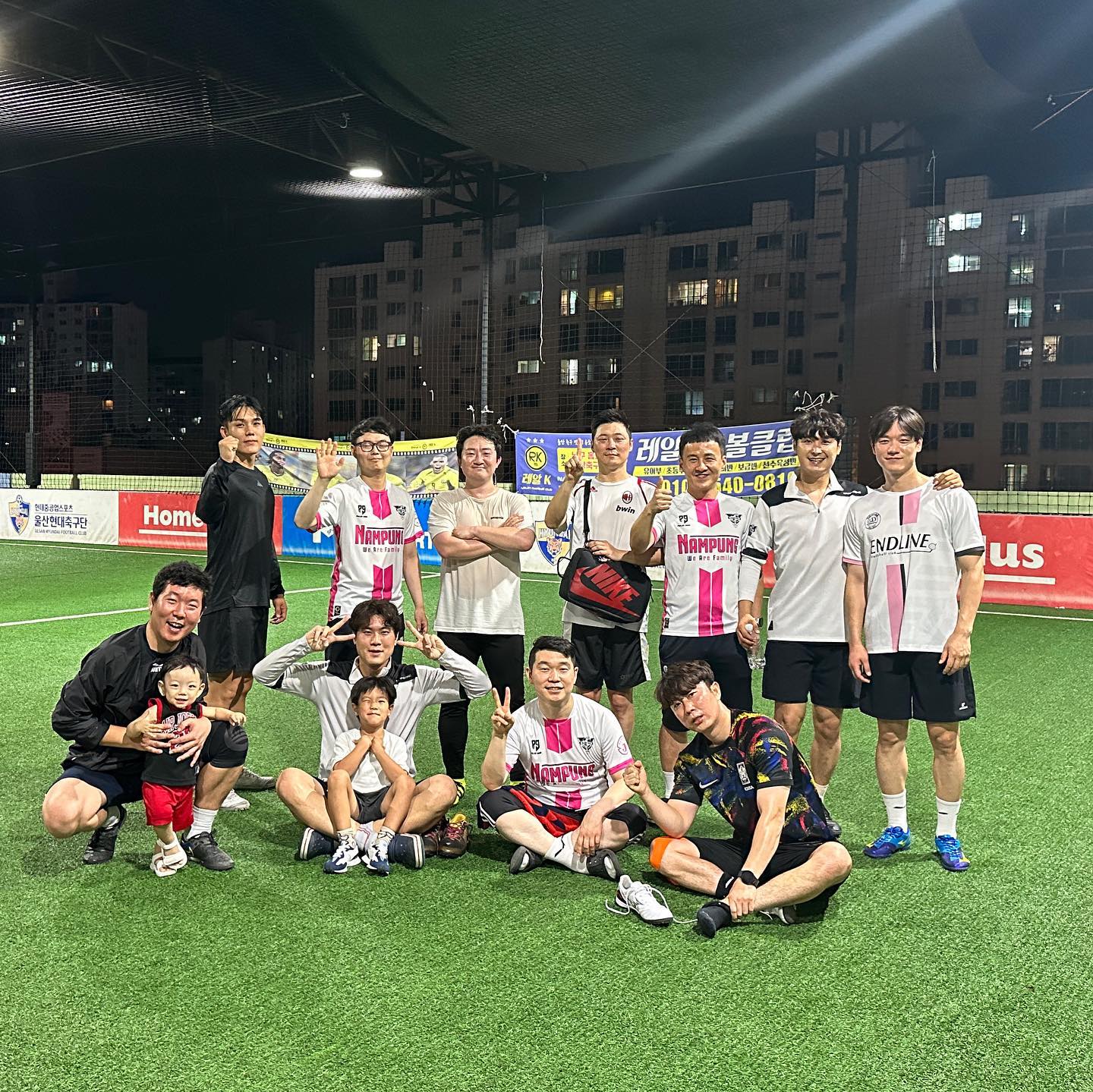 #일상 #울산
.
오랜만에 고등학교 축구팀이었던
남풍!!!