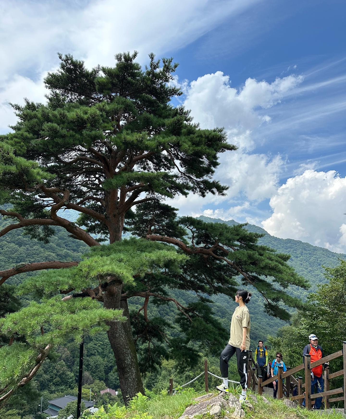 여름산모기🦟로 인해 몇달 등산 쉬었는데 이제 날도 풀리고!!! 등산재개!!☘️🍀🌿 날도 좋고 경치 짱이여따🐿️🐿️

#지리산 #지리산둘레길 #천년송 #지리산계곡 #지리산국립공원 #등산 #등산스타그램