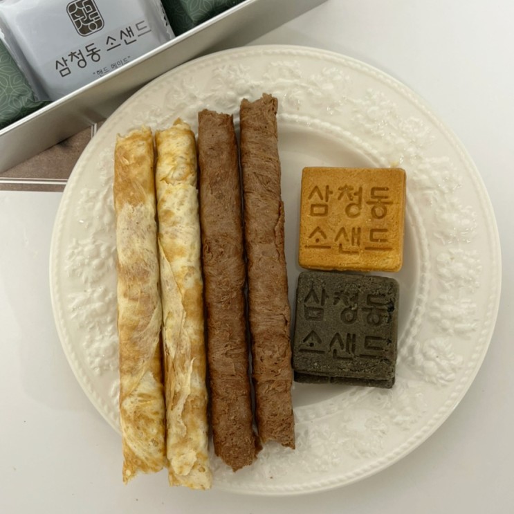 고급 디저트 삼청동에그롤 추석 선물 추천해요!