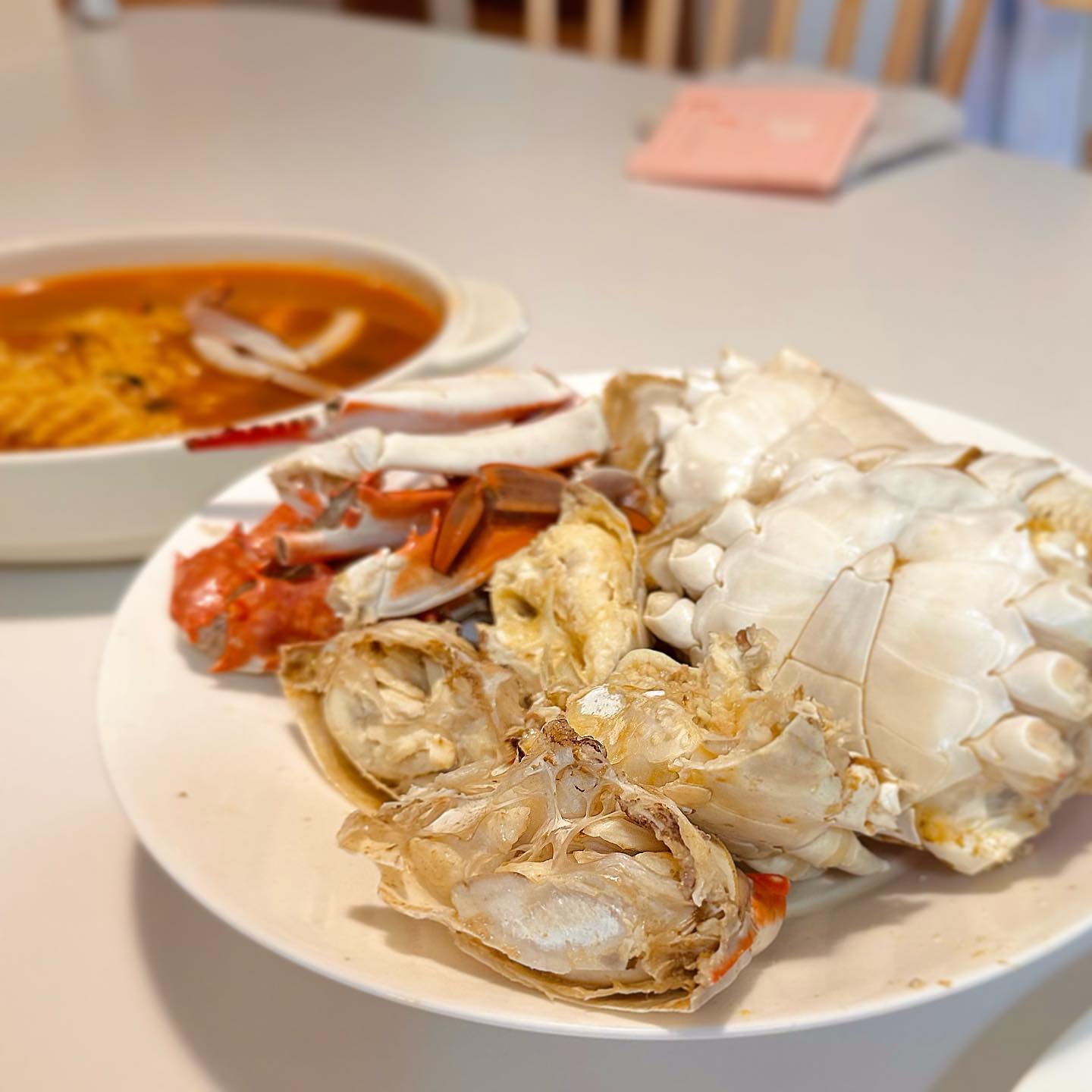 으아 넘 맛있어🦀
신랑이 강화도에서 사온 꽃게,
쪄먹고 볶아먹고 끓여먹고 배터지는 주말❤️

#꽃게 #꽃게찜 #게살볶음밥 #꽃게라면 #해물라면 #집밥 #홈쿡 #요리 #주말 #주말요리 #밥상 #주말밥상 #부부밥상 #쿡스타그램 #먹스타그램 #먹방