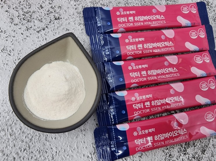 여성질유산균 코오롱제약의 히알바이오틱스 추천해요