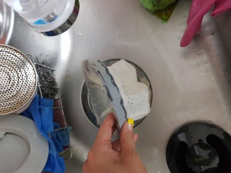 주부잇템 싱크대 거름망 바로톡 자연분해