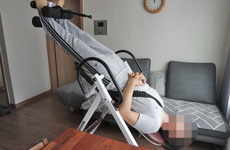 거꾸리 효과! 사용 전후 * 엑사이더 거꾸리