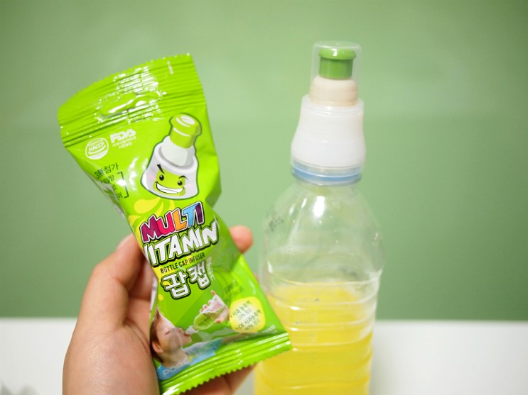 비타민음료 팝캡키즈로 비타민을 채우다!