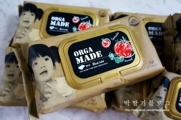 아기물티슈 추천::올가메이드 블랙라벨 좋아요