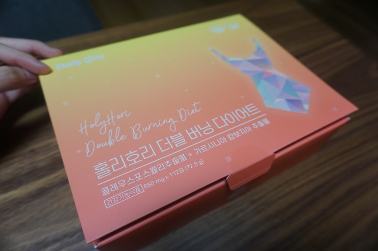 [제품리뷰] 홀리호리더블버닝다이어트 다이어트보조제 먹어보며 다이어트 유지하기!