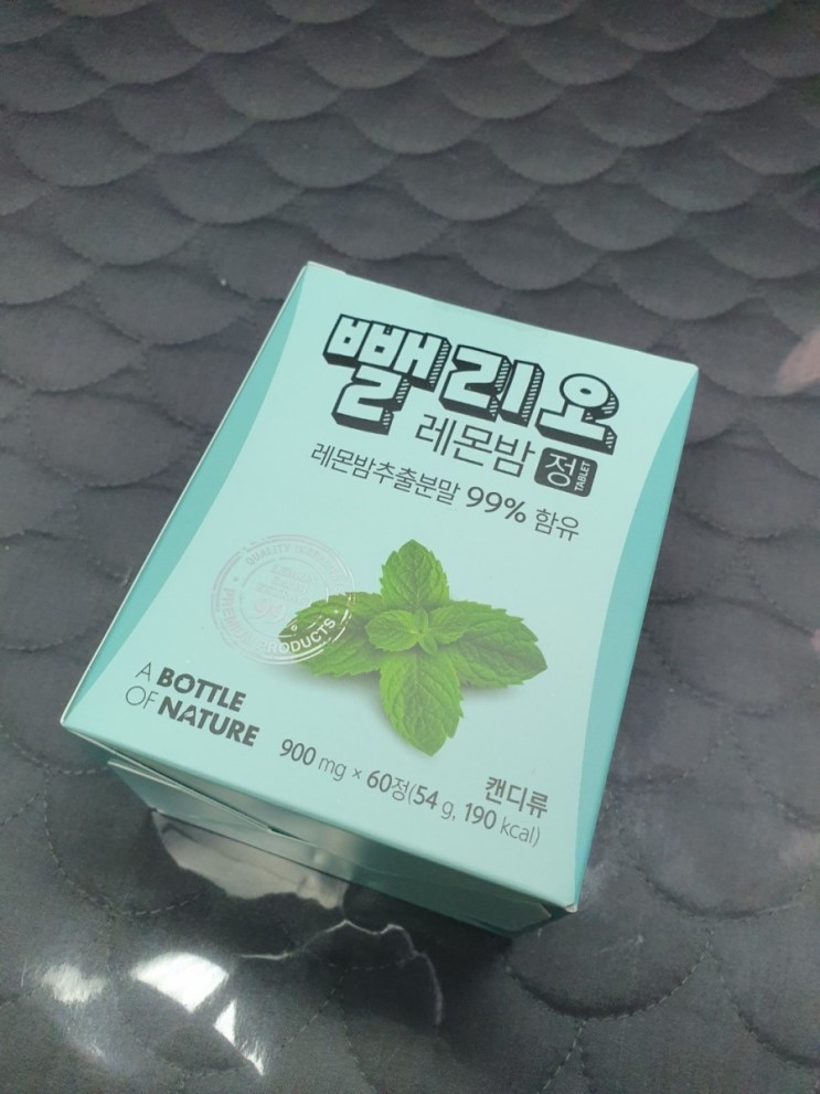 내몸속 독소배출, 피로회복 추천 보조제 간편하게 레몬밤 정