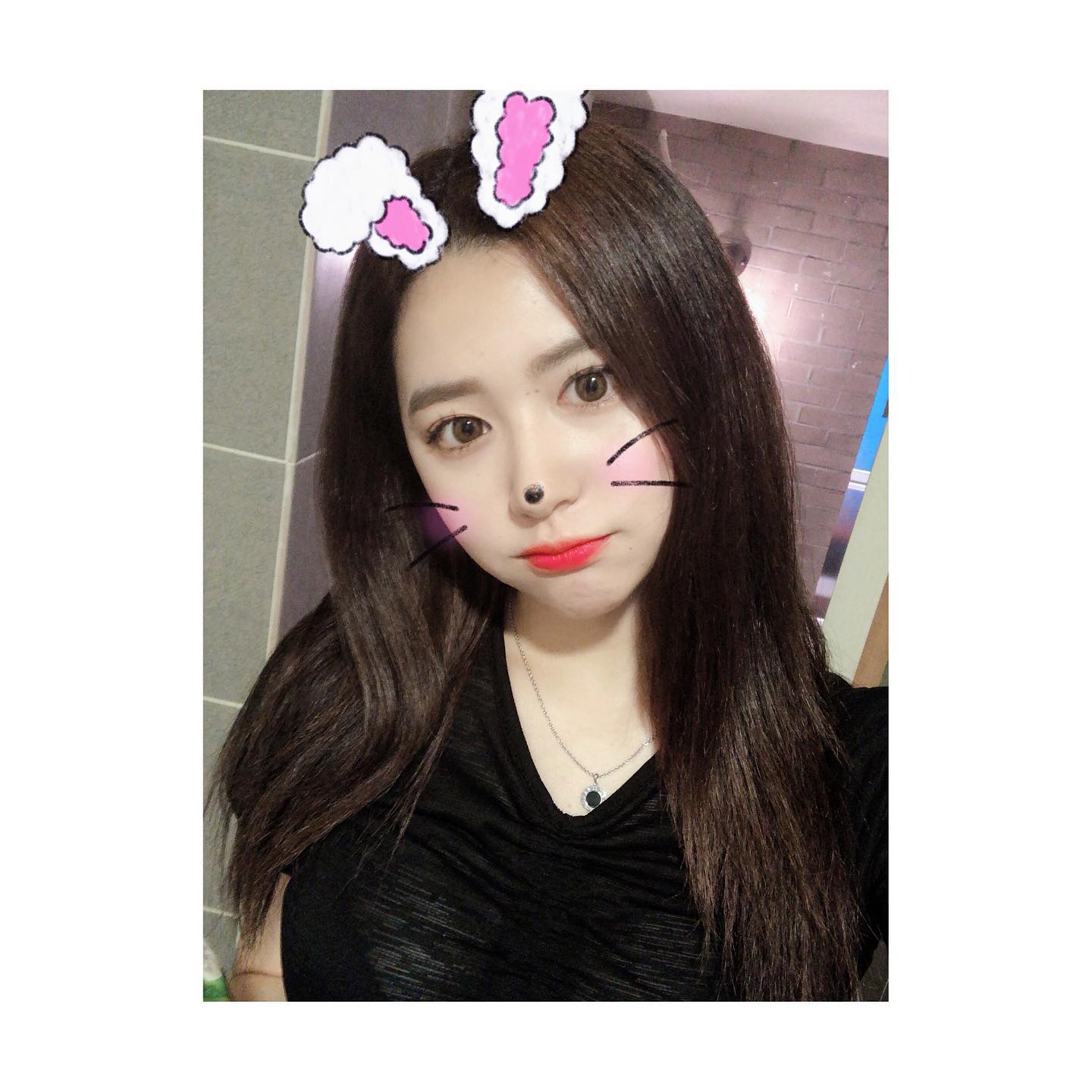 요즘 애용하는 카메라효과 #로즈씨캄사해요🌹