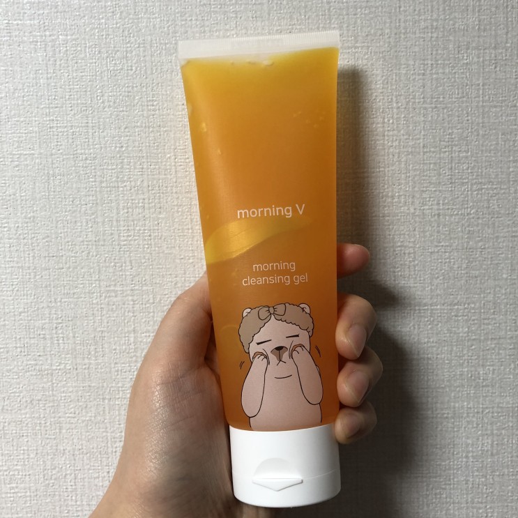 아침 세안제 추천 * 모닝브이 클렌징젤