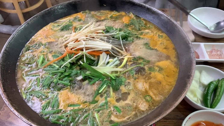 부산맛집 : 부산순대전골맛집 '더짱터' 비오는날 최고