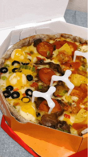 [금천구청] 4가지맛 피자를 한판에 즐겨요. 독산동 피자 배달맛집 , 피자대장