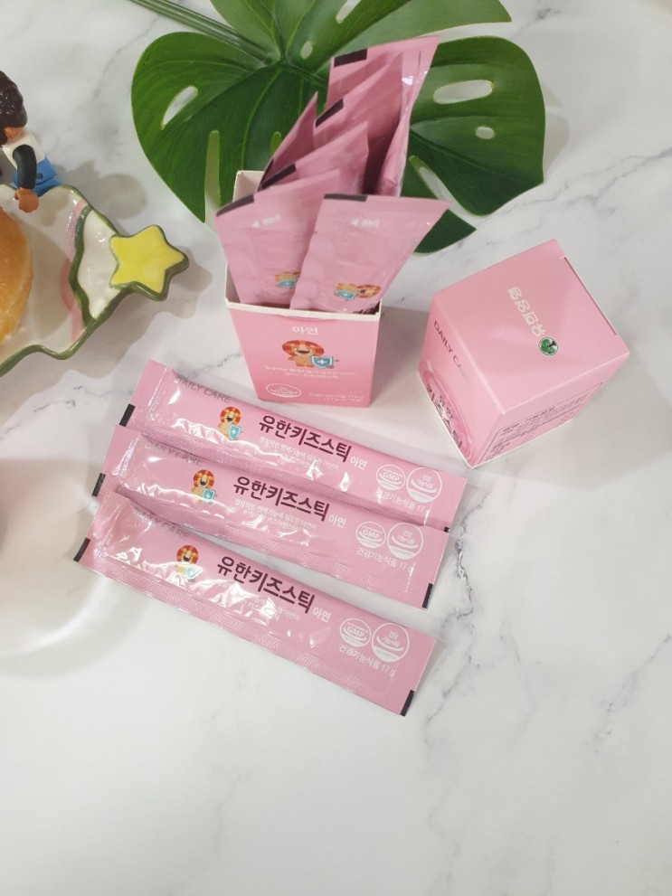 아이들 아연 맛있는  유한양행 키즈스틱으로 챙겨요