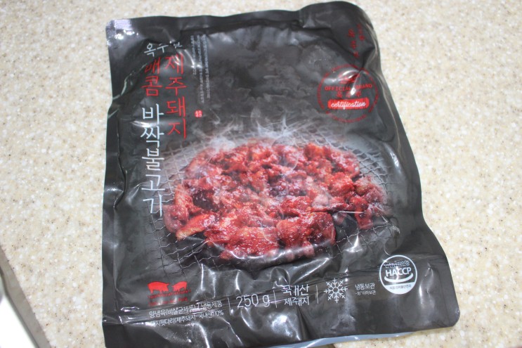 옥주부 제주돼지 매콤바싹불고기