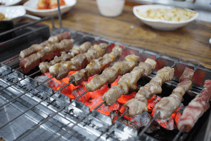 신정동 양꼬치 맛있는 해천양꼬치!