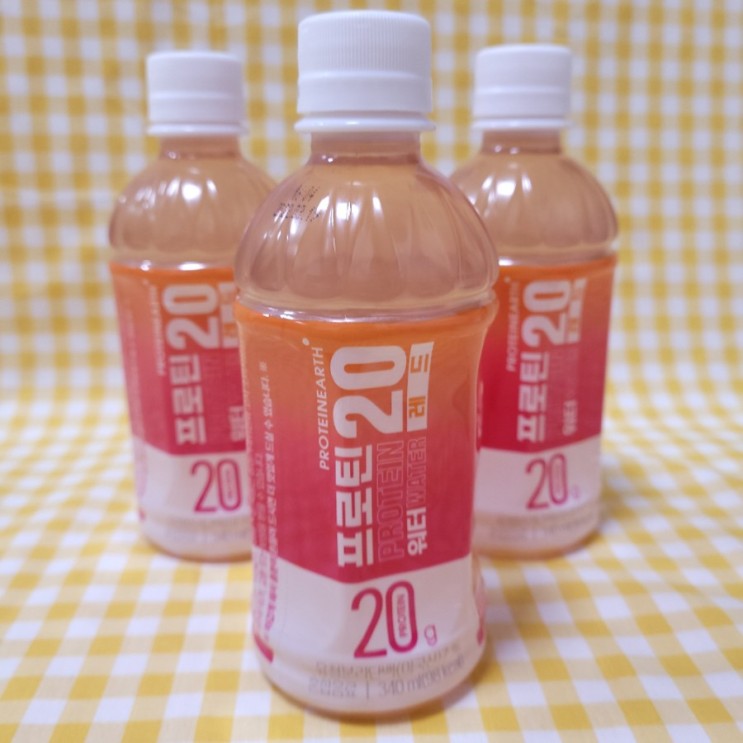랭킹닭컴 맛있는 담백질음료 프로틴워터20레드