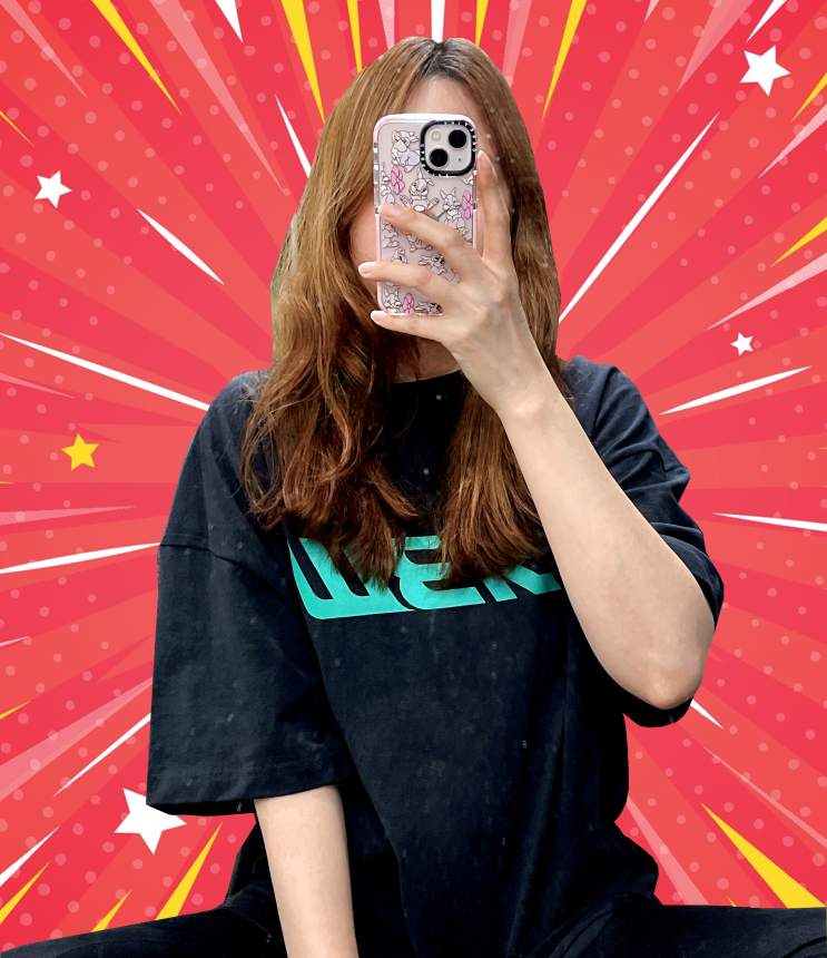 편안한 짐웨어 RBW 알비더블유 오버핏 반팔 티셔츠
