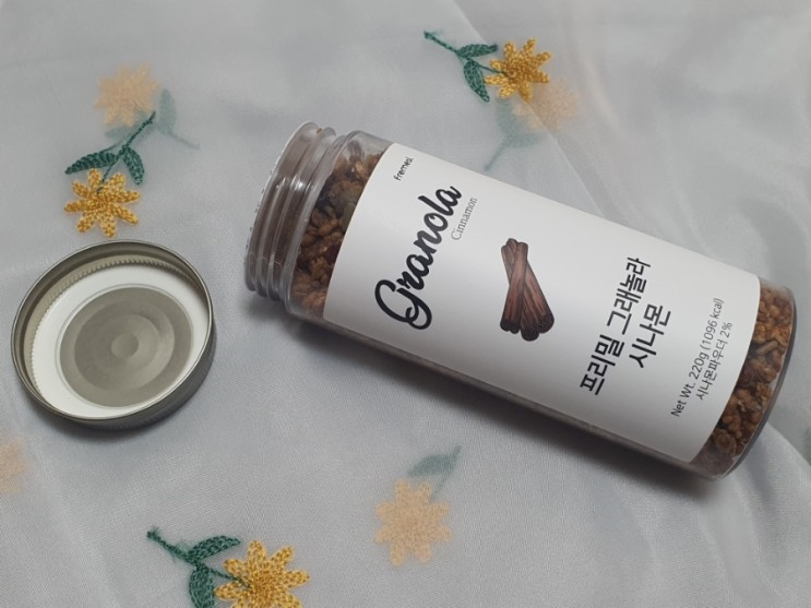 수제그래놀라에도 맛이 여러가지가 있네?.? - 프리밀 그래놀라 시나몬♡