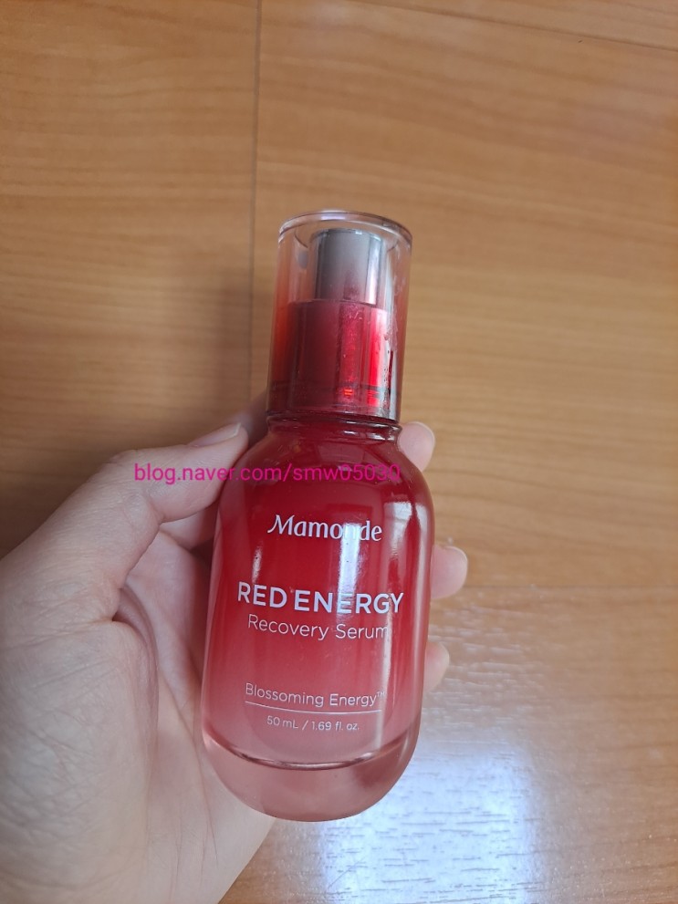 마몽드(Mamonde) 레드 에너지 리커버리 세럼 내돈내산 리뷰
