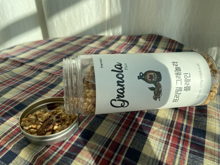 맛에 놀라고 칼로리에 안심하는 '프리밀 그래놀라 플레인'