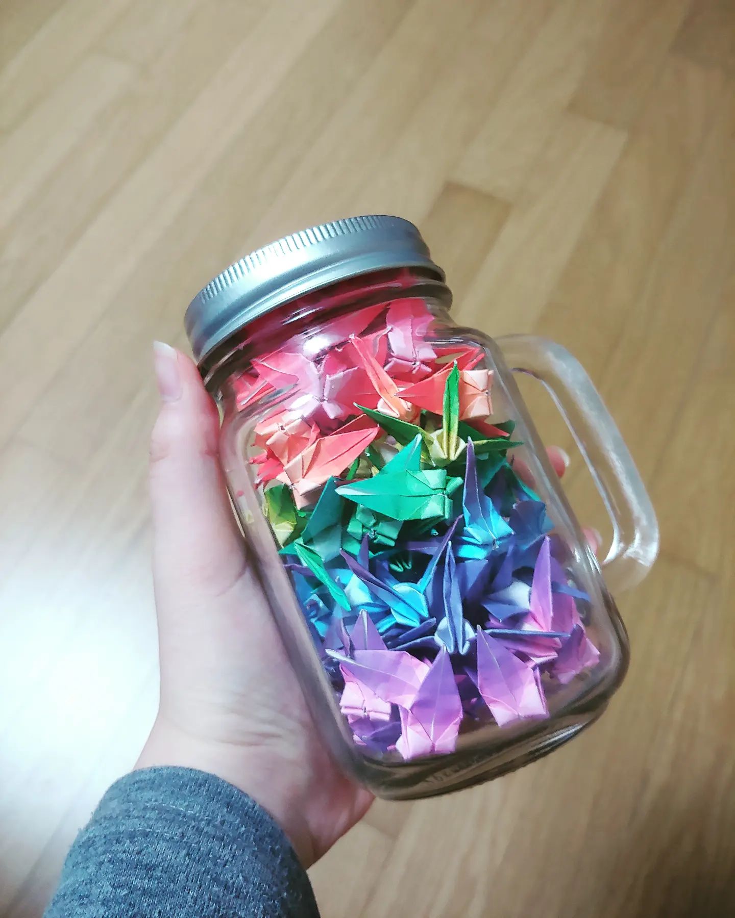 살면서 처음으로 학 100마리 접은 날🧚‍♀️