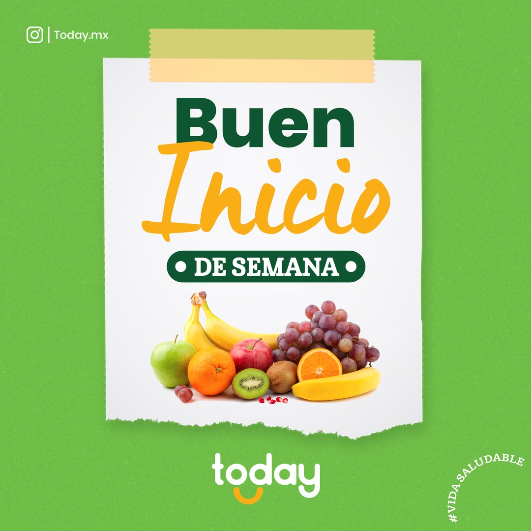 Porque el día empieza mejor con #Today🥳
¡Buen inicio de semana!