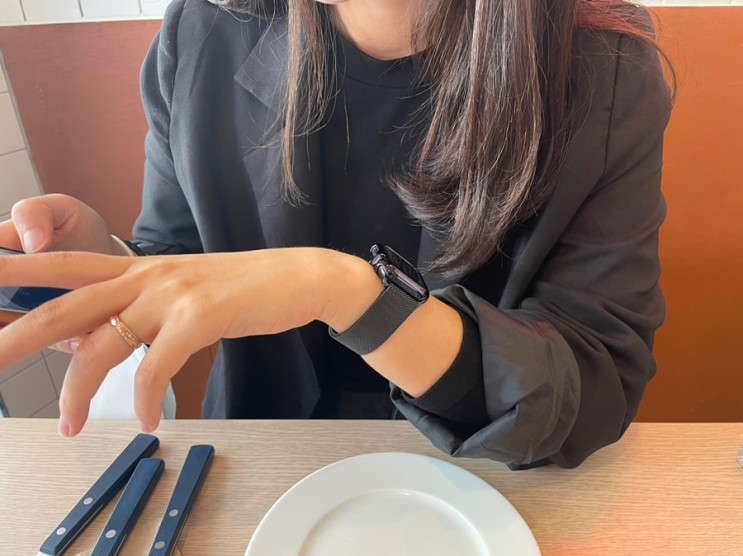 애플워치 스트랩 밀레니즈루프로 교체!
