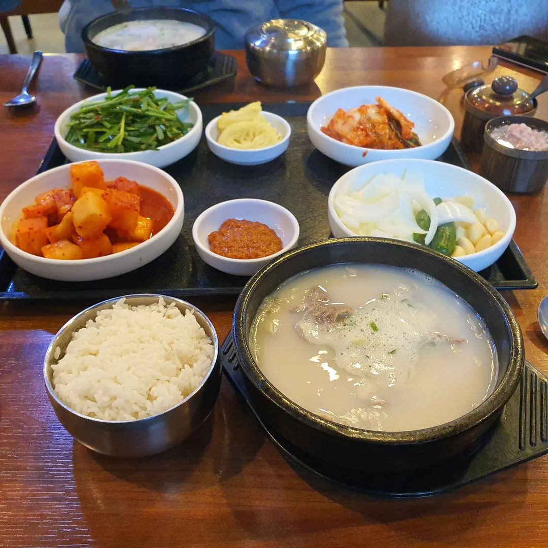 맛집수집가 🍴 on Instagram: “마! 부산왔으면 뜨끈한 🔥 돼지국밥 무야지👊 식당명- 부산미가돼지국밥 주소- 부산 해운대구 해운대해변로209번길 22-1 개인적인별점 ★★★★★ 메뉴- 돼지국