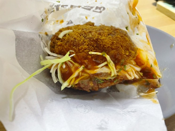 연돈볼카츠 부천중동점 :: 볼카츠버거 메뉴, (데리야끼, 매콤살사, 감귤오름 맥주)
