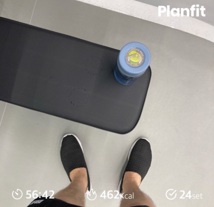 #헬스
#다이어트
#planfit
#개빡셈

4일차 운동중
피티를 받으면 좋지만 
여건상 인공지능 피티로 진행

목표는 75키로💪🏻🏋️‍♀️🏀⚽️