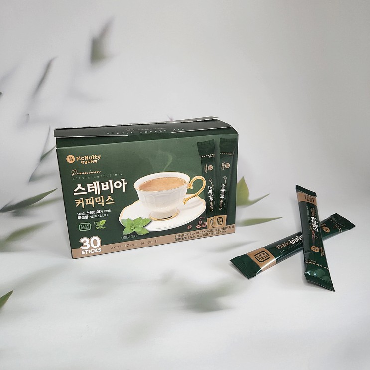 맥널티 스테비아 커피믹스 달달한 제로슈가 스테비아커피