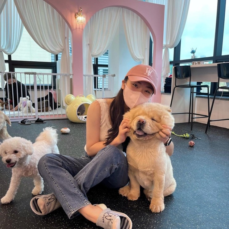 [멍다방 옥길점] 비올때도 우다다타임은 가져야하니까🐾